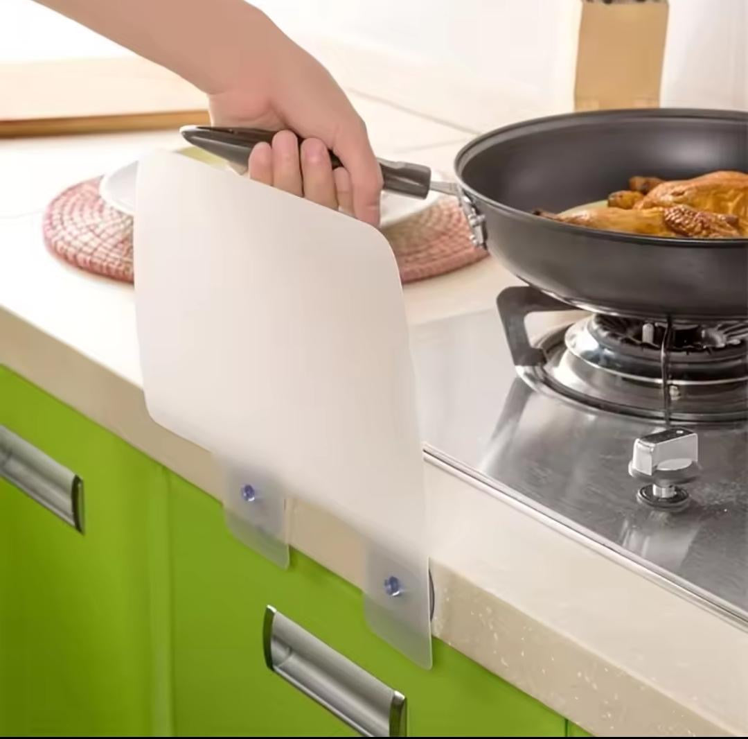 Kitchen Sink Splash Guard | Silicone Water Splash Protector for Sink