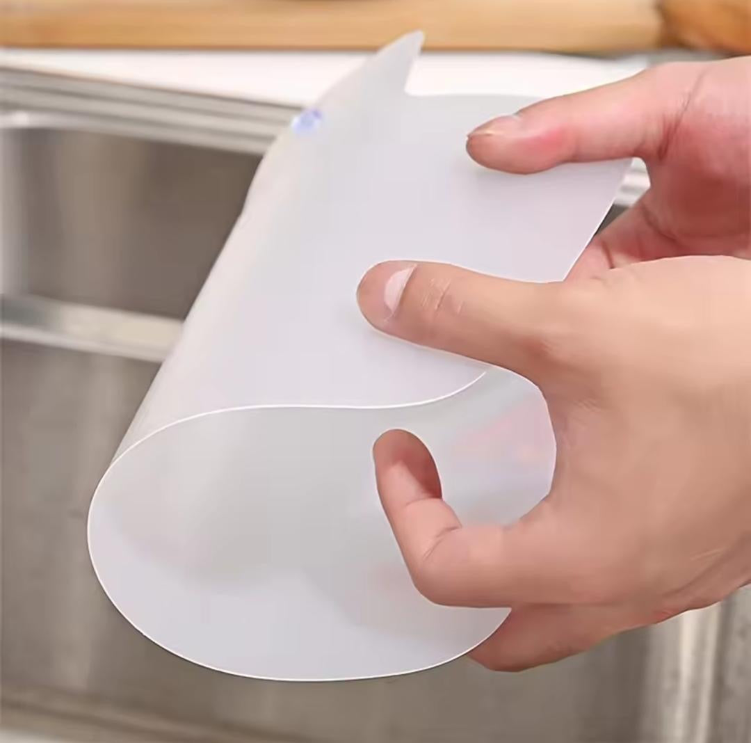 Kitchen Sink Splash Guard | Silicone Water Splash Protector for Sink