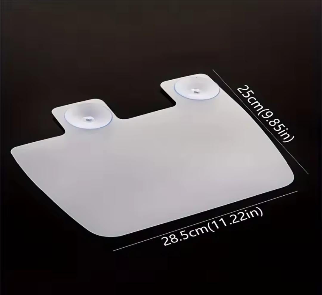 Kitchen Sink Splash Guard | Silicone Water Splash Protector for Sink