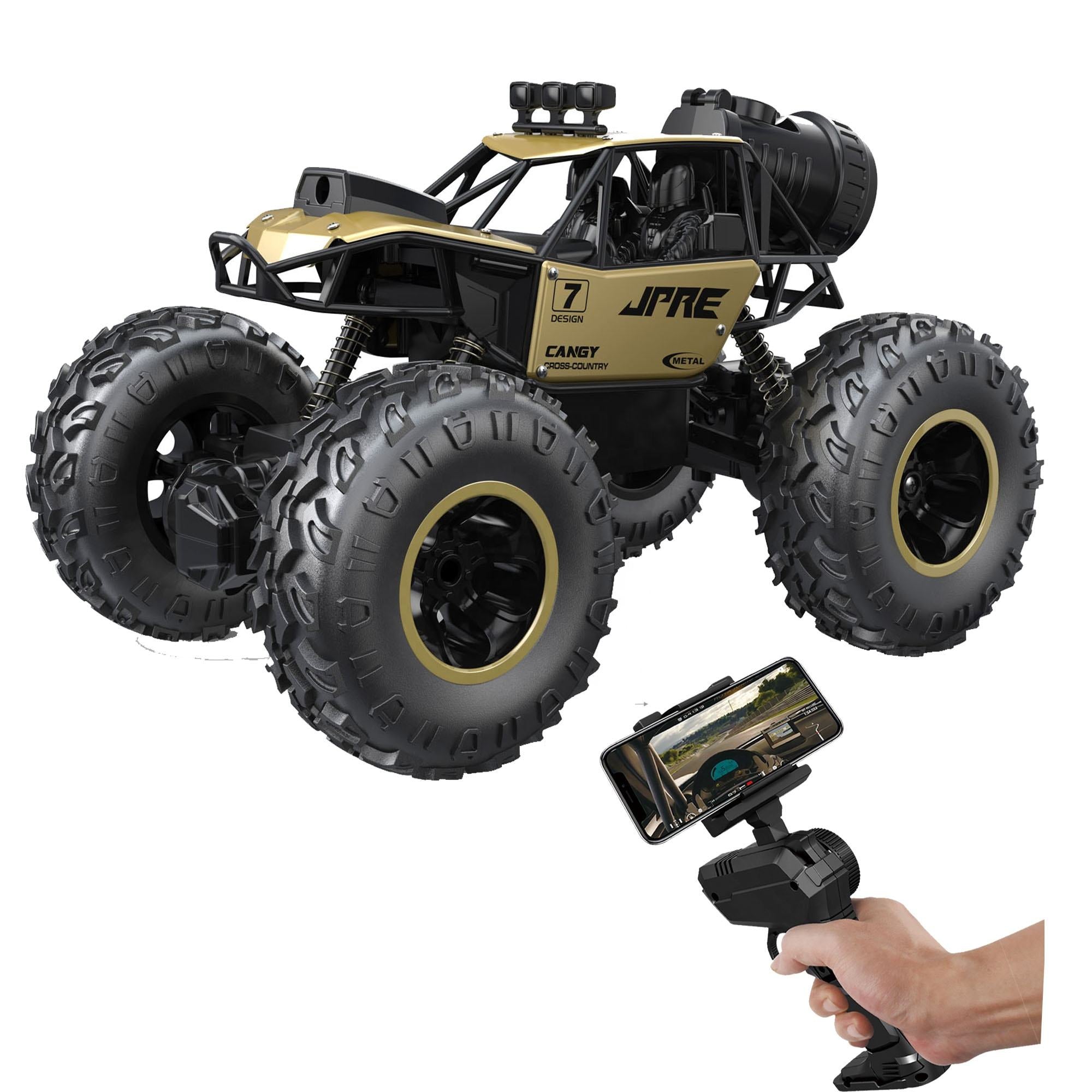 RC Car 5G WiFi FPV Drift Car with 1080P HD Camera Real Time Voice Chat Long Range Remote Control Built in Speaker Rechargeable Racing Toy for Kids & Adults Christmas Gift
