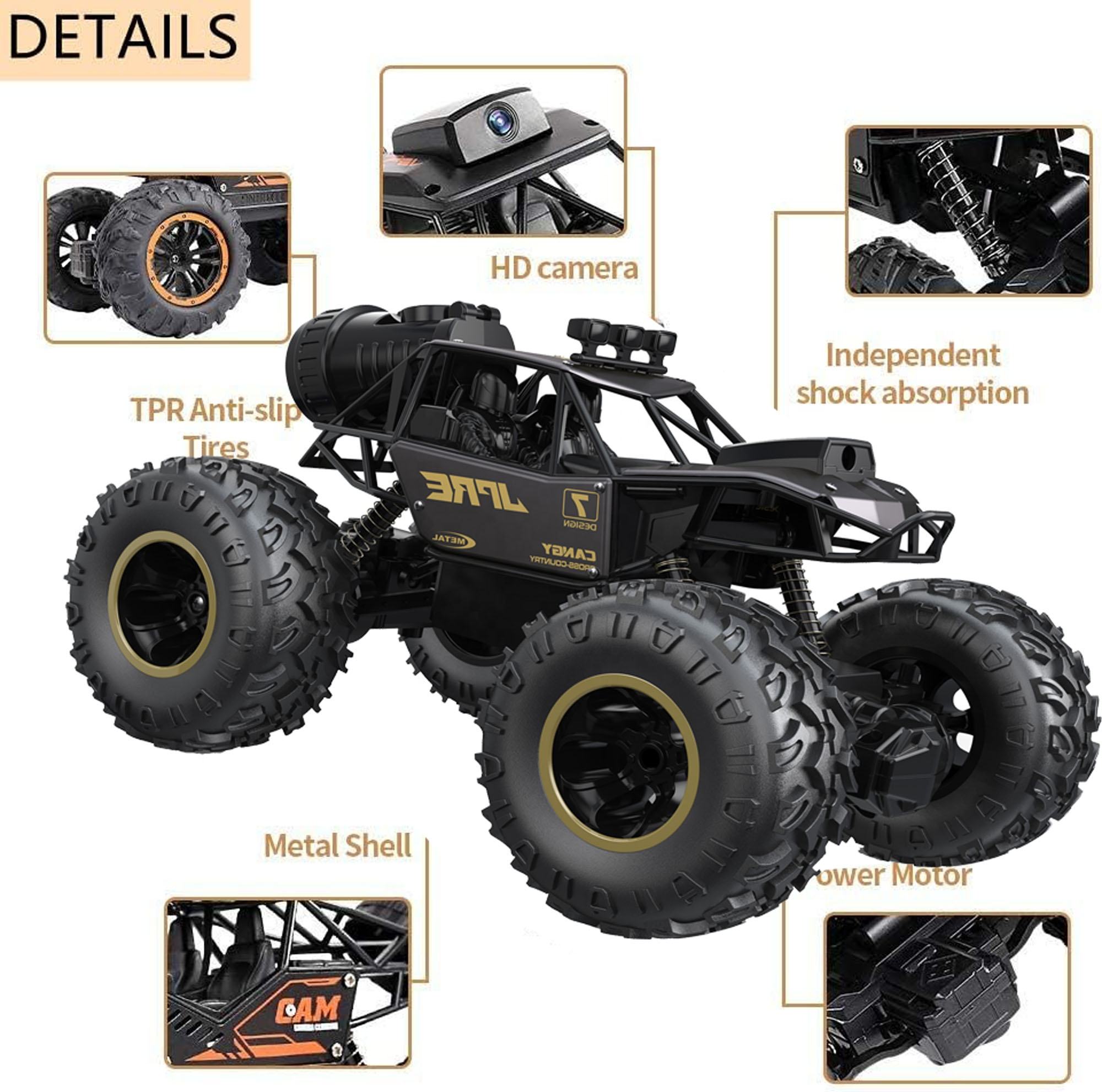 RC Car 5G WiFi FPV Drift Car with 1080P HD Camera Real Time Voice Chat Long Range Remote Control Built in Speaker Rechargeable Racing Toy for Kids & Adults Christmas Gift