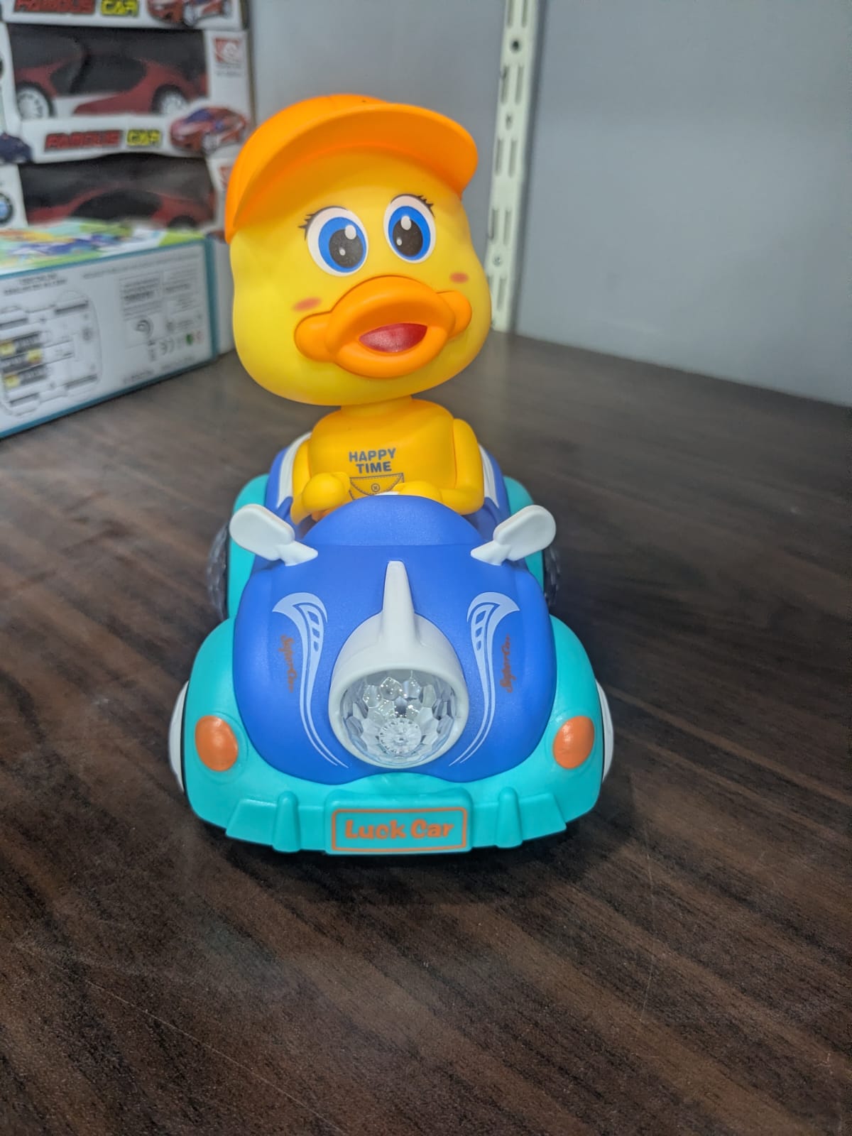 Crazy Duck Ride On Car for Kids with Lights, Sounds & Music Battery Operated Electric Ride On Toy