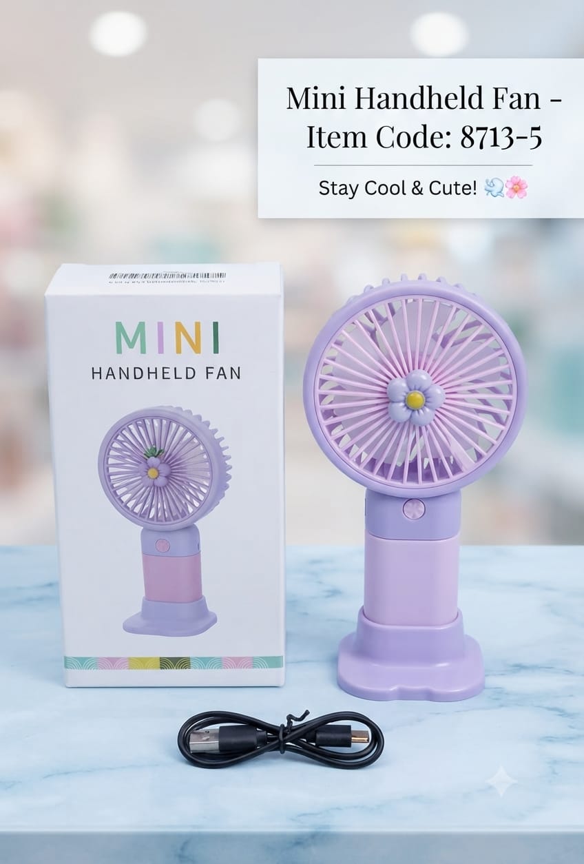 USB Rechargeable Portable Fan