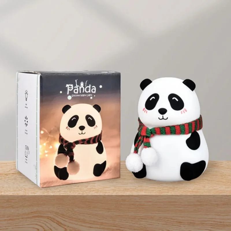 Cute Panda Silicone LED Night Light