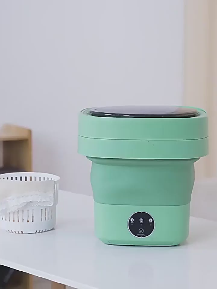 11L Foldable Portable Washing Machine | Mini USB Laundry Washer