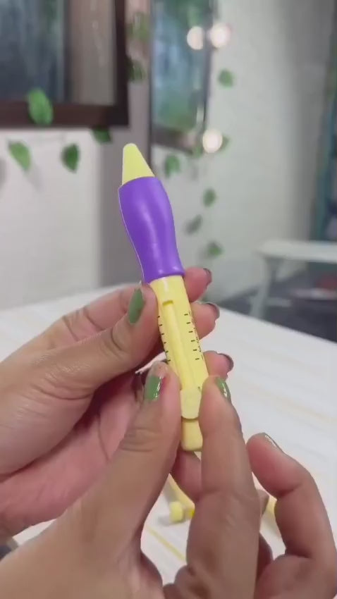 Punch Needle Set for Beginners – DIY Embroidery Needle Punching Kit with Punch Needle Tool & Accessorie