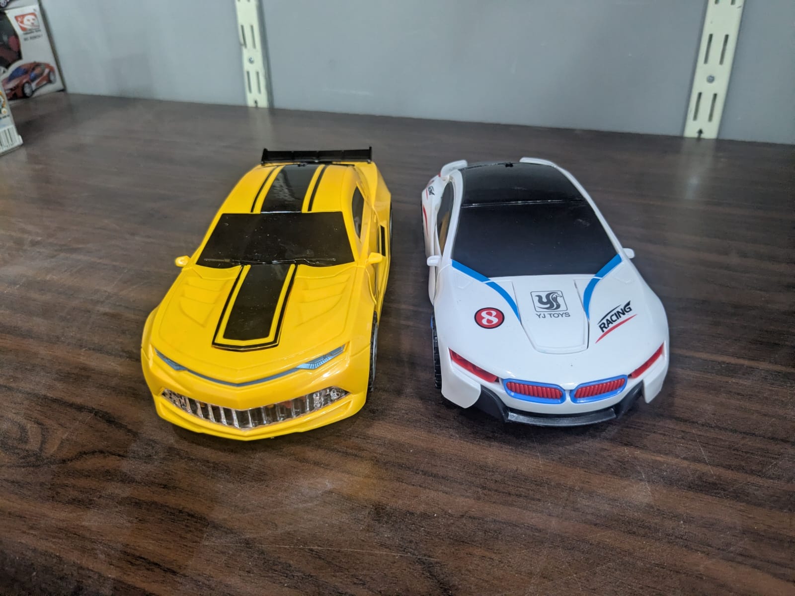 2-in-1 Transforming Robot Car Toy with Lights & Music – Battery Operated Auto Deformation Racing Car for Kids